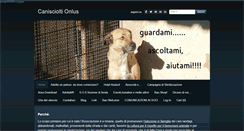 Desktop Screenshot of icanisciolti.com